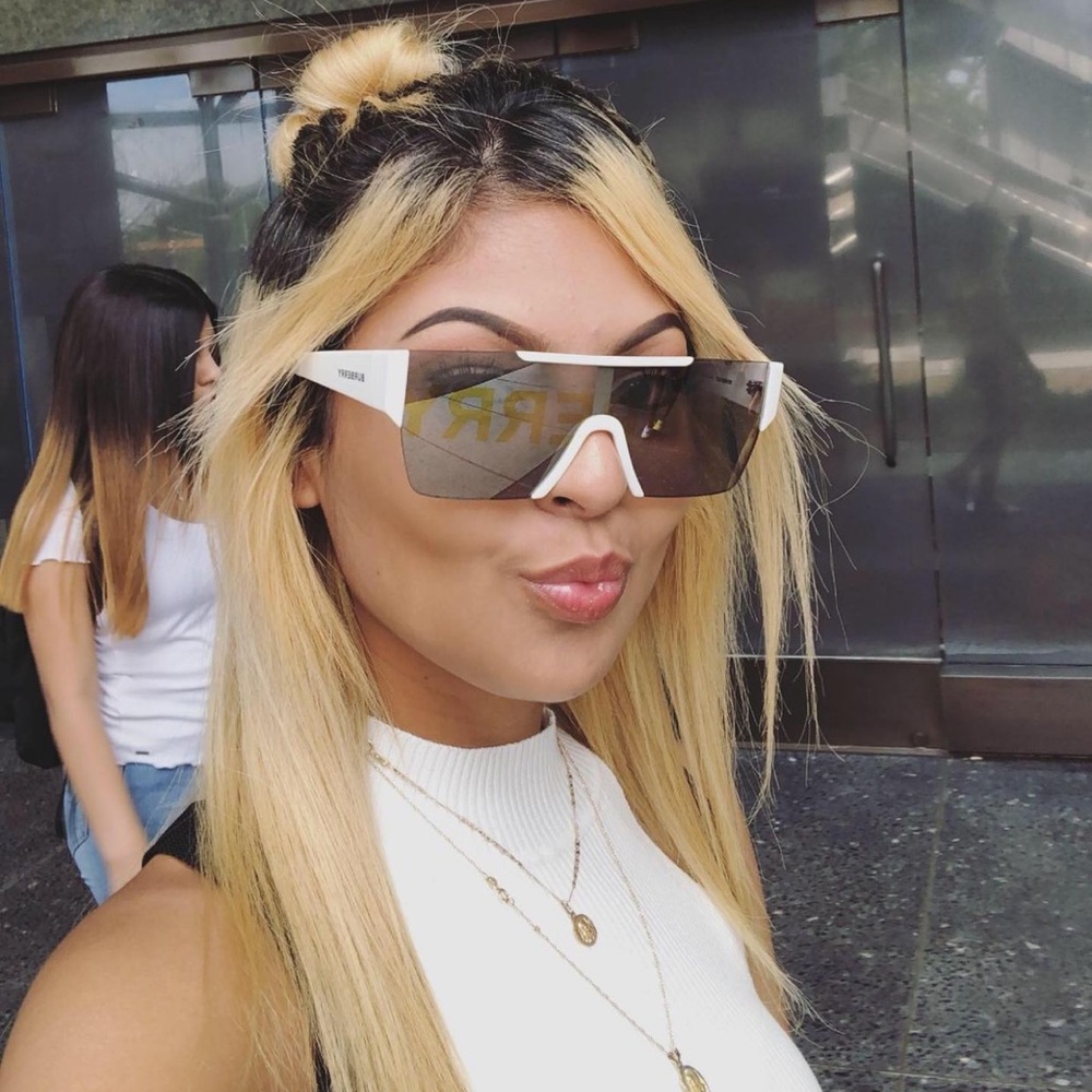 Burberry polarized sunglasses